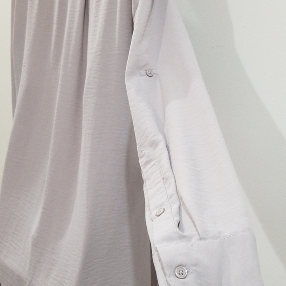 Mossimo tv xs women's gray blouse - Picture 7 of 8